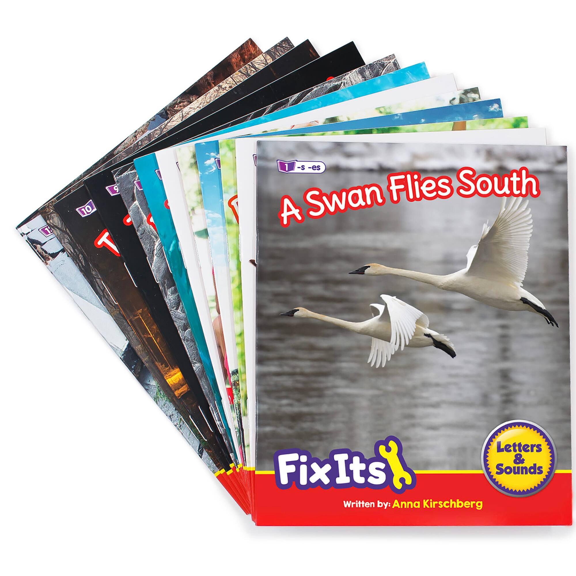 Junior Learning® Decodable Readers Fix Its Suffixes Non-Fiction Phase 6